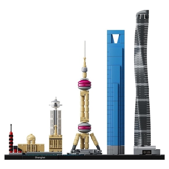 NEW! LEGO Shanghai Architecture Series (Retired) (Collectible) - Picture 2 of 13